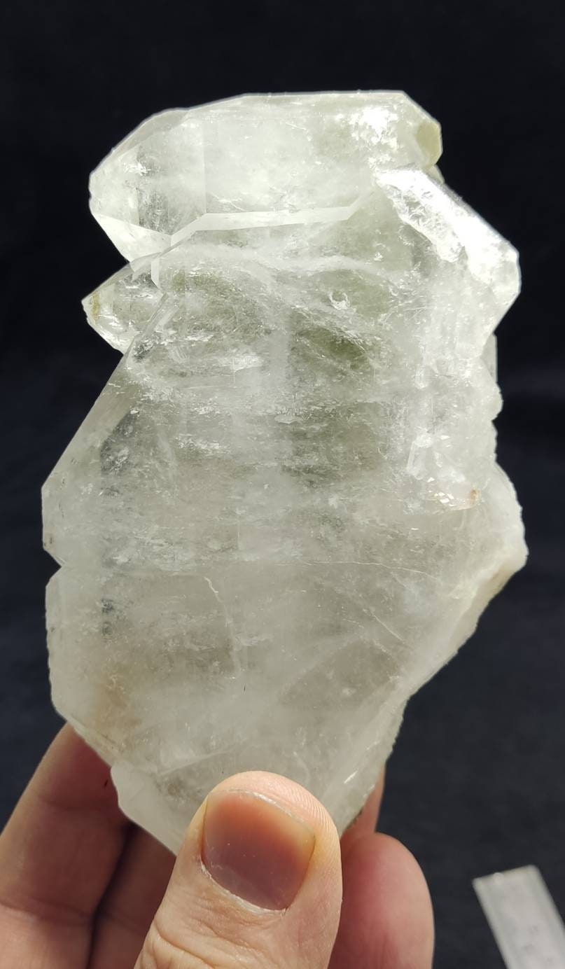 Faden quartz crystal with chlorite inclusions 388 grams