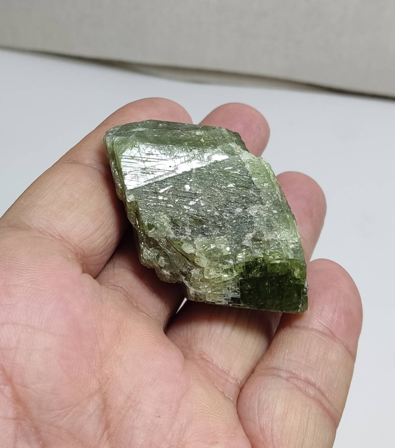 An amazing terminated diopside crystal 77 grams