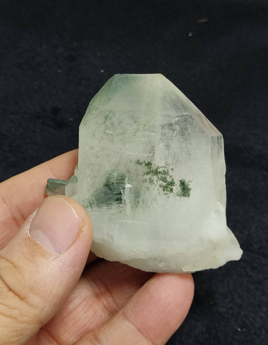 chlorite Quartz Crystal 105 grams