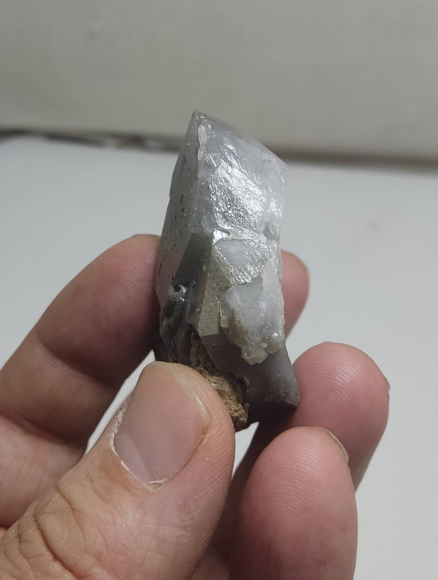 An amazing specimen of terminated lodolite quartz 66 grams