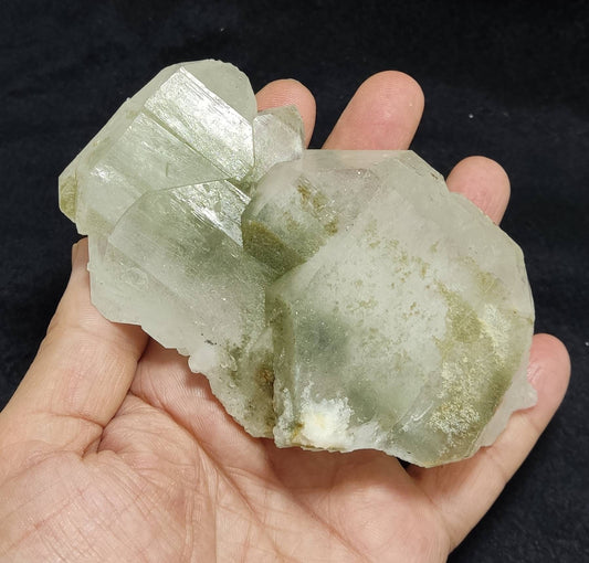 Faden quartz crystal with chlorite inclusions 388 grams