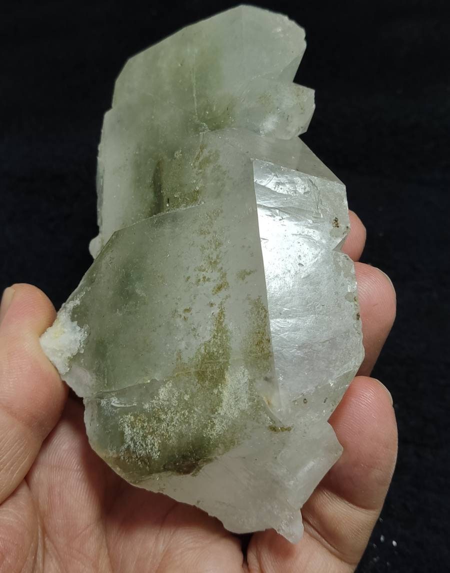 Faden quartz crystal with chlorite inclusions 388 grams