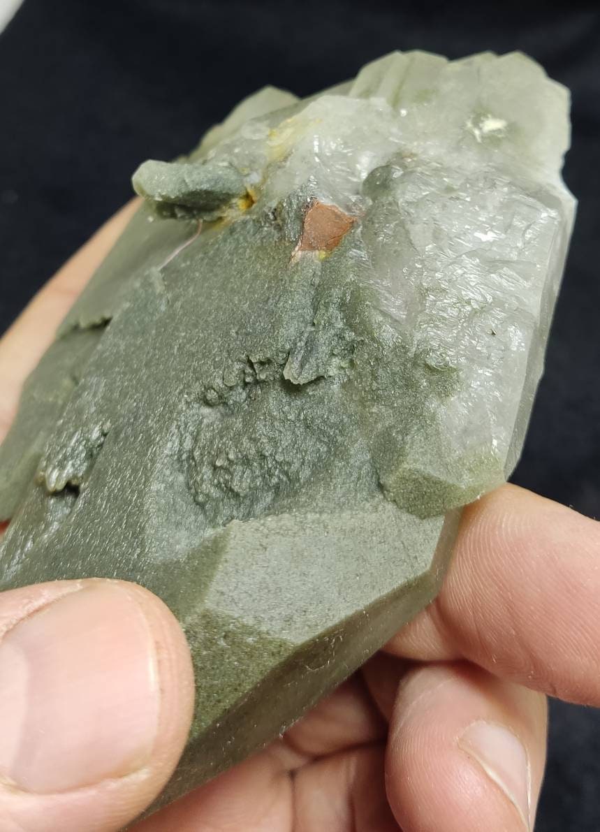 Chlorite Quartz Crystal 281 grams