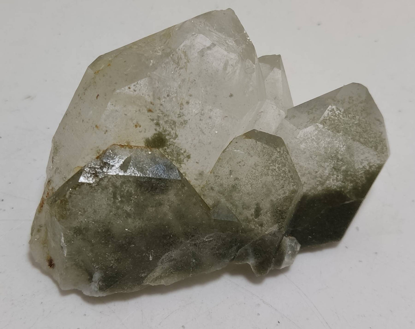 Natural terminated Chlorite Quartz 90 gram
