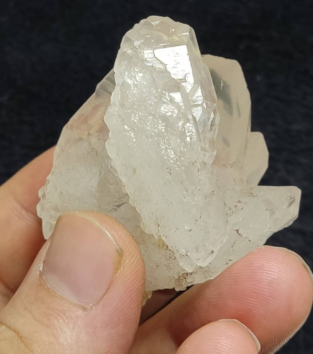 An amazing Beautiful specimen of Quartz Cluster 108 grams