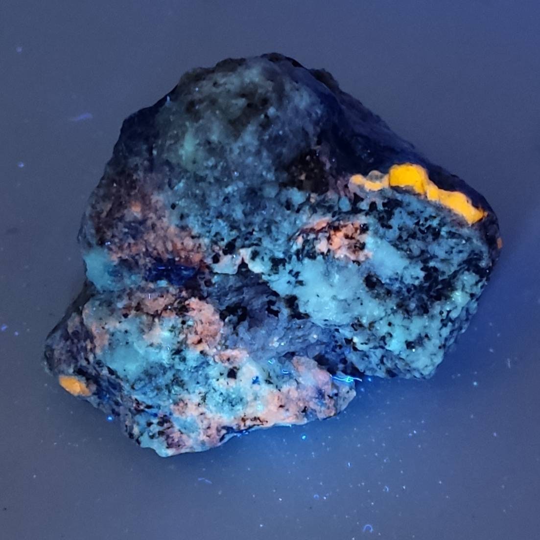 An Aesthetic specimen of Lazurite in matrix with pyrite 120 grams