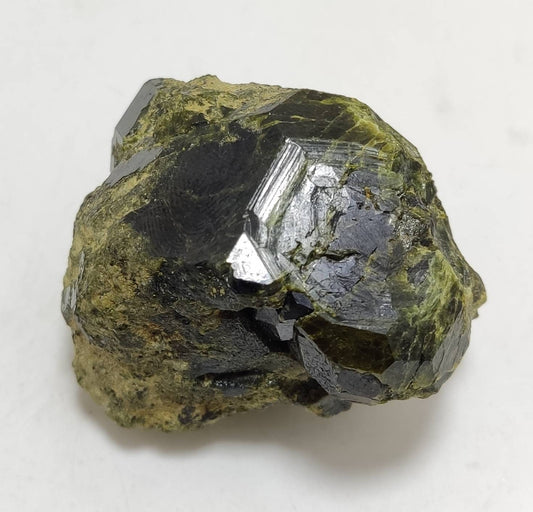 Garnet variety demantoid crystal 135 grams