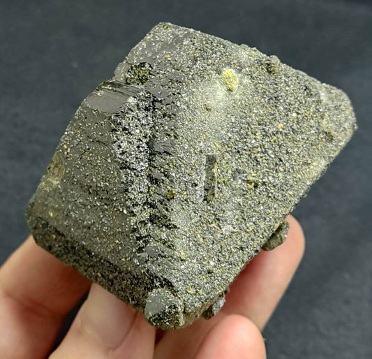 Lusterous octahedral Epidote 387 grams