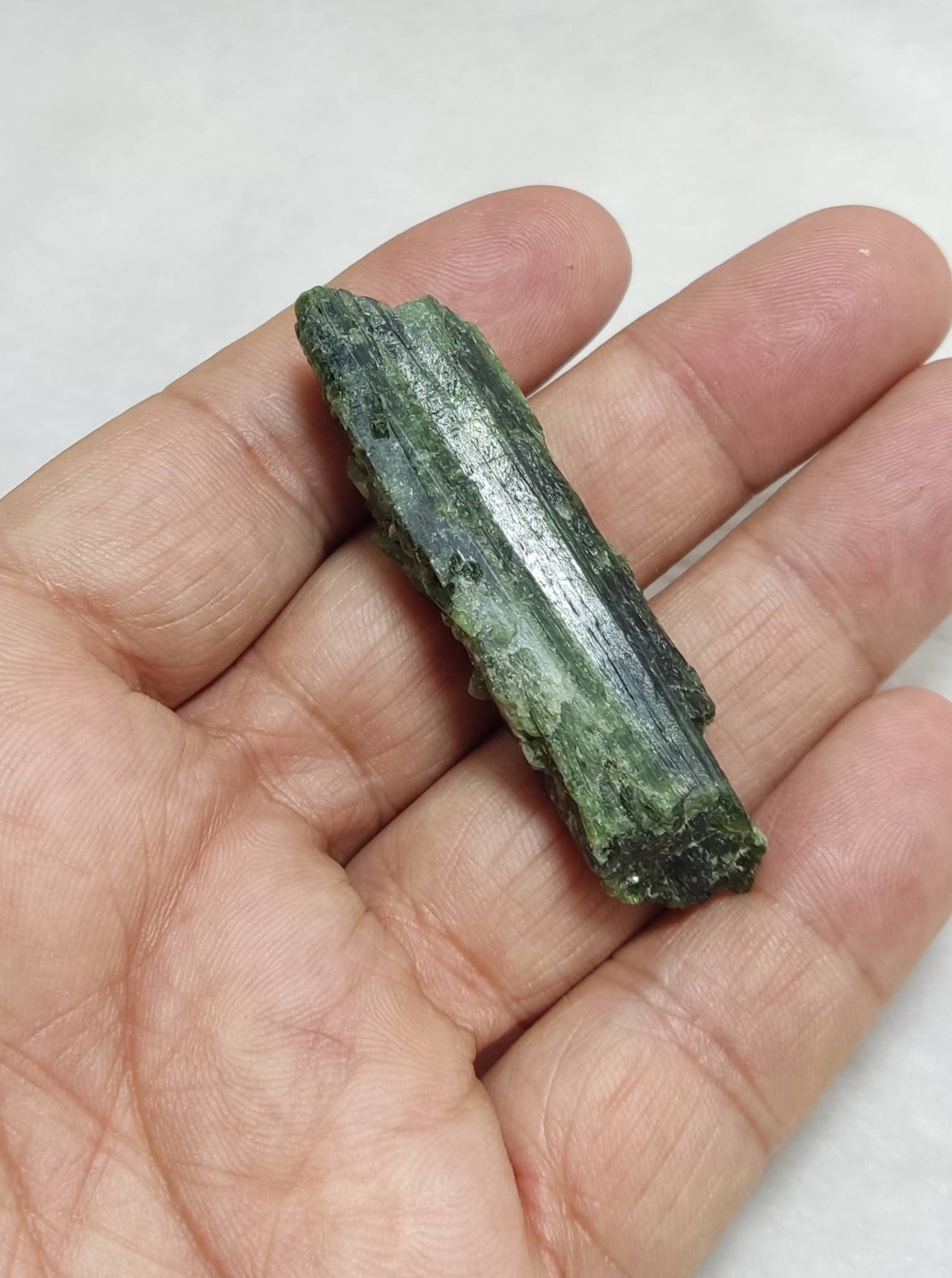 An amazing specimen of diopside crystal 28 grams