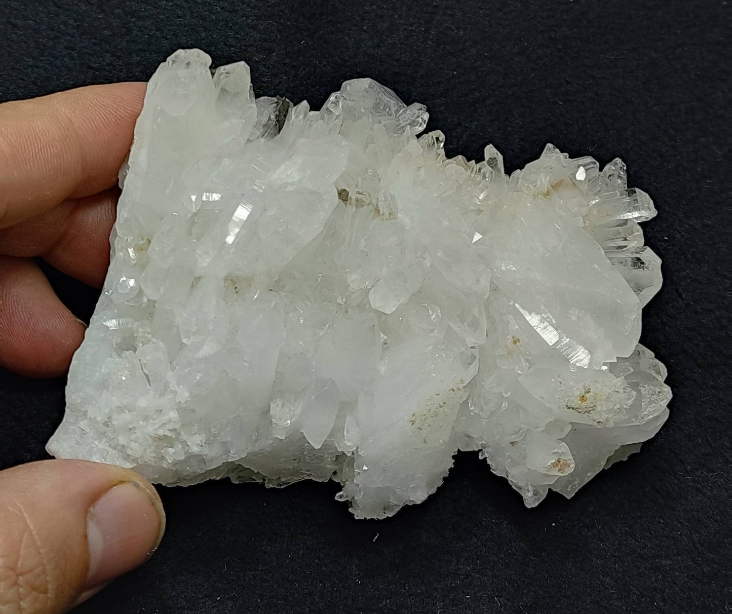 Single amazing terminated Quartz Crystals specimen with some brookite inclusions 243 grams