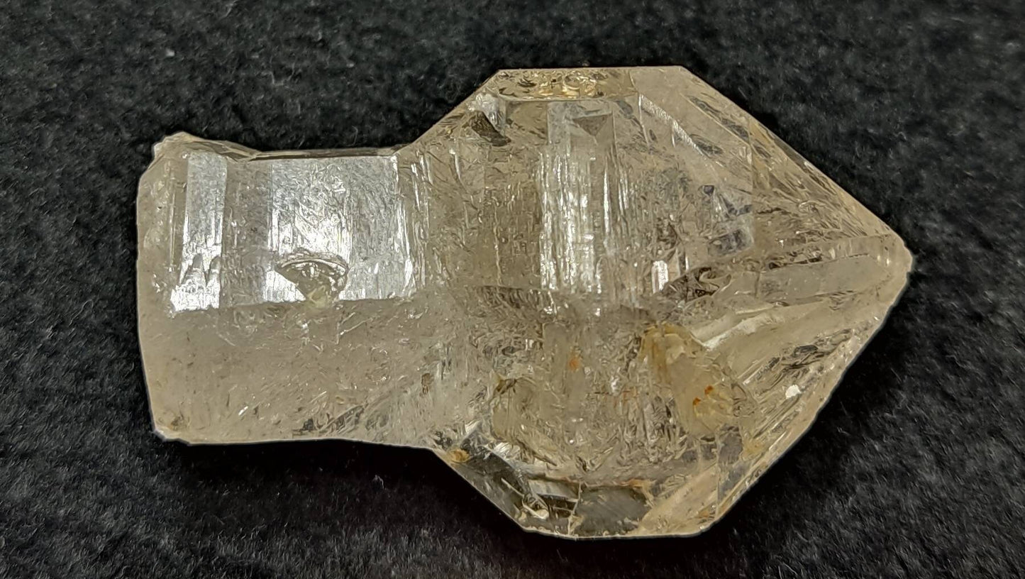 An aesthetic Single terminated Fenster scepter Quartz Crystal 30 grams