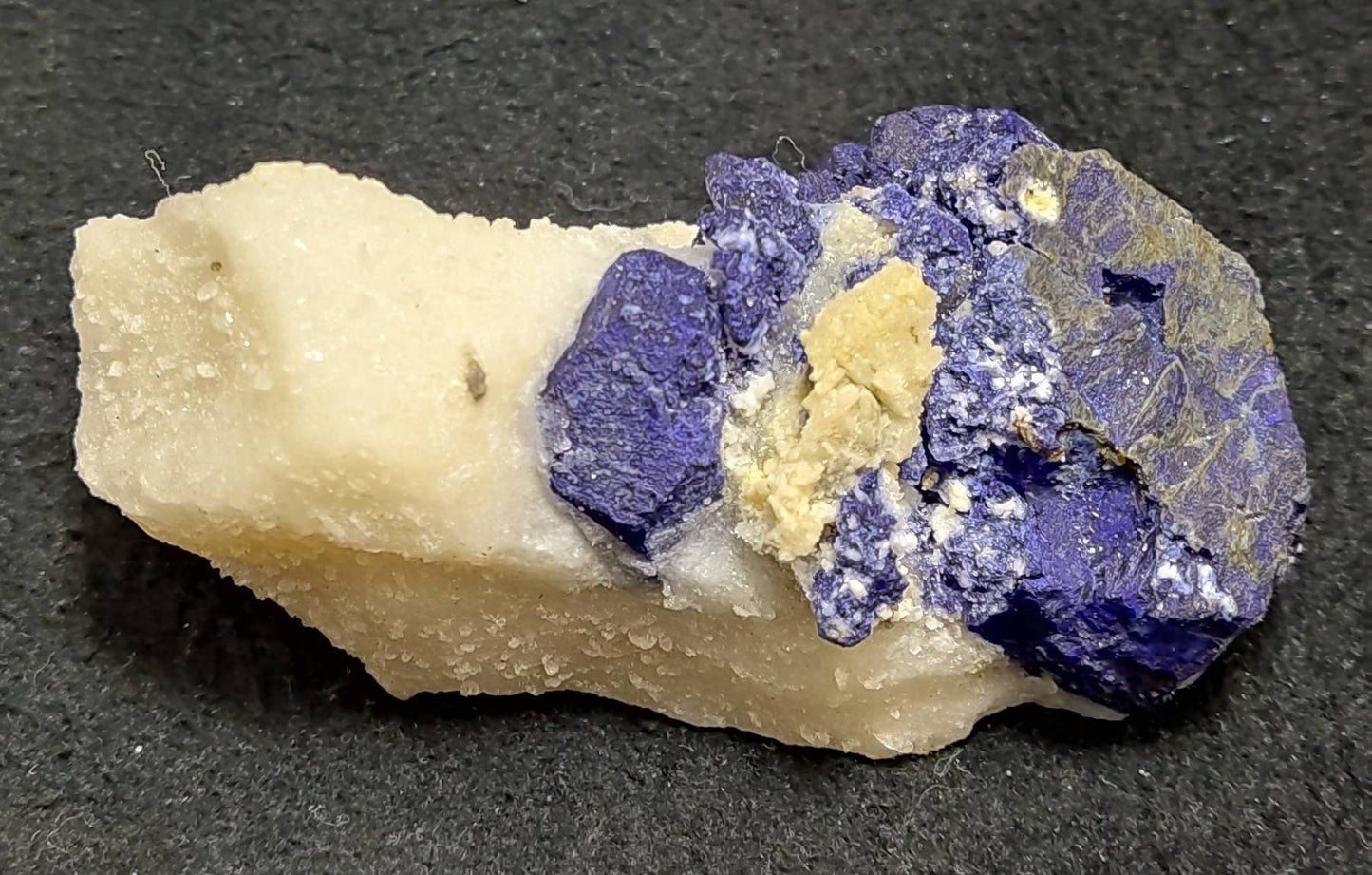 Amazing specimen of Lazurite on matrix of calcite/marble 239 grams