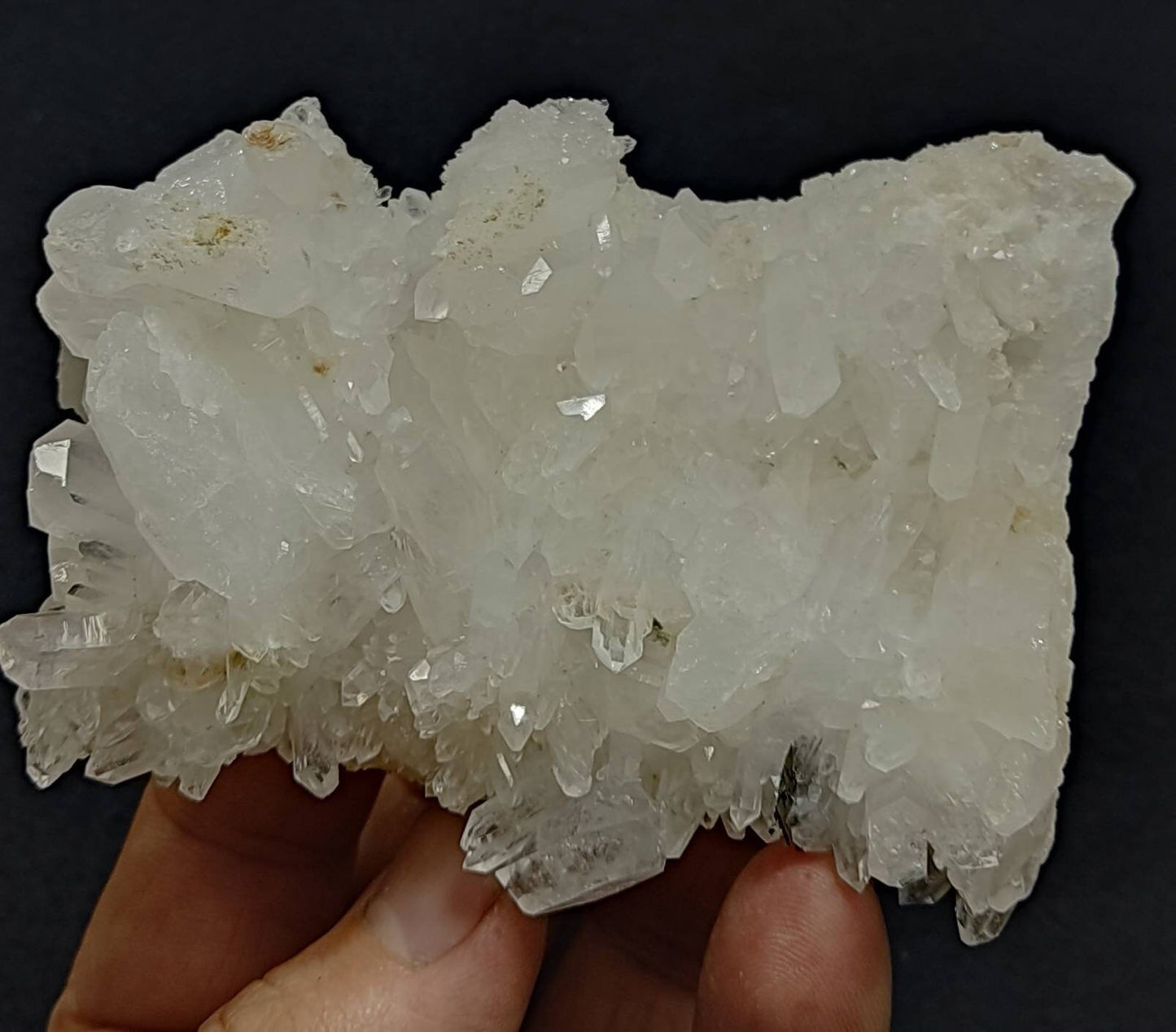 Single amazing terminated Quartz Crystals specimen with some brookite inclusions 243 grams