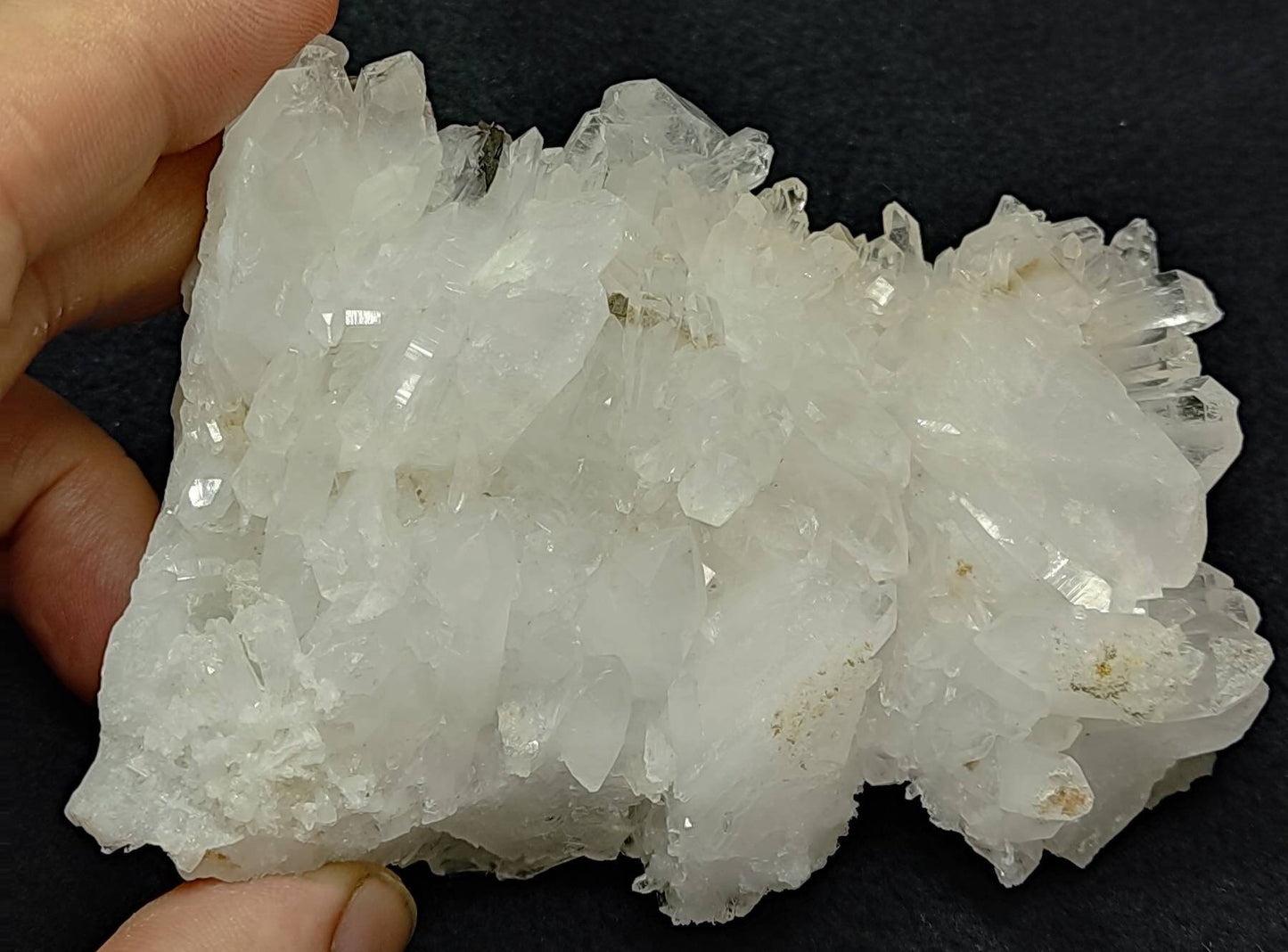 Single amazing terminated Quartz Crystals specimen with some brookite inclusions 243 grams