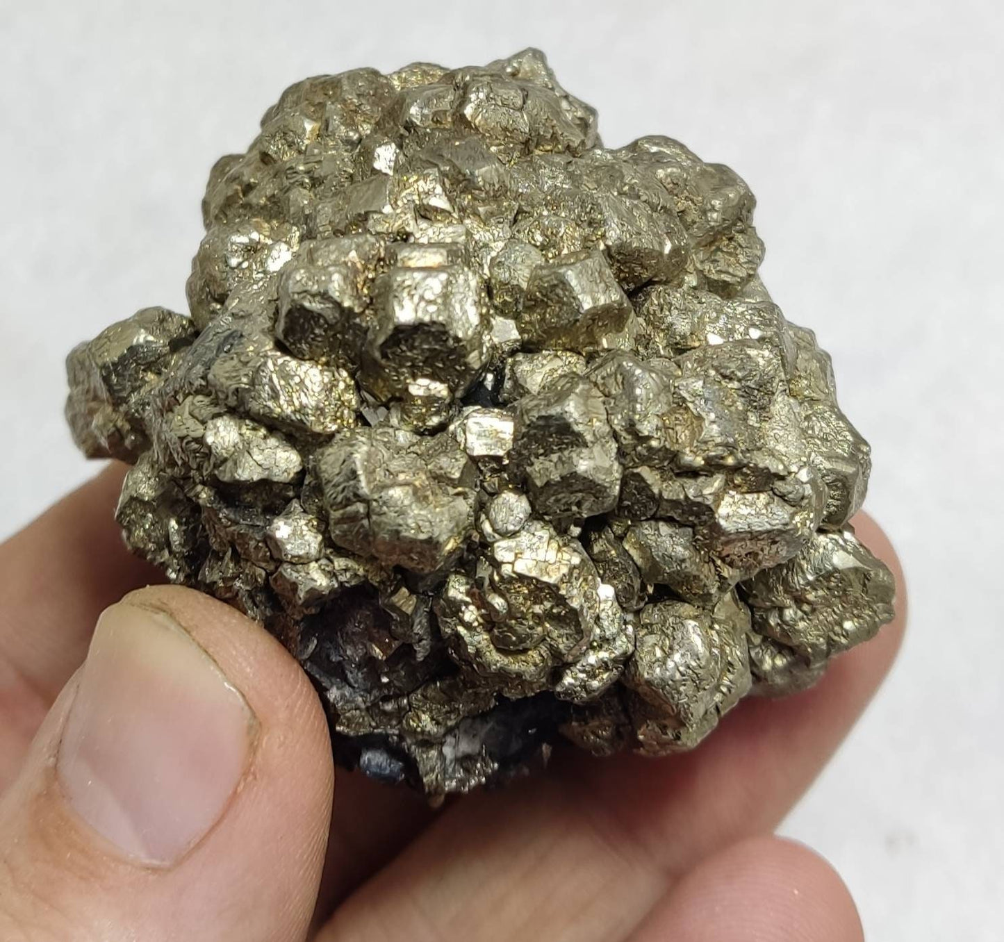 An amazing specimen of pyrite/marcasite 246 grams