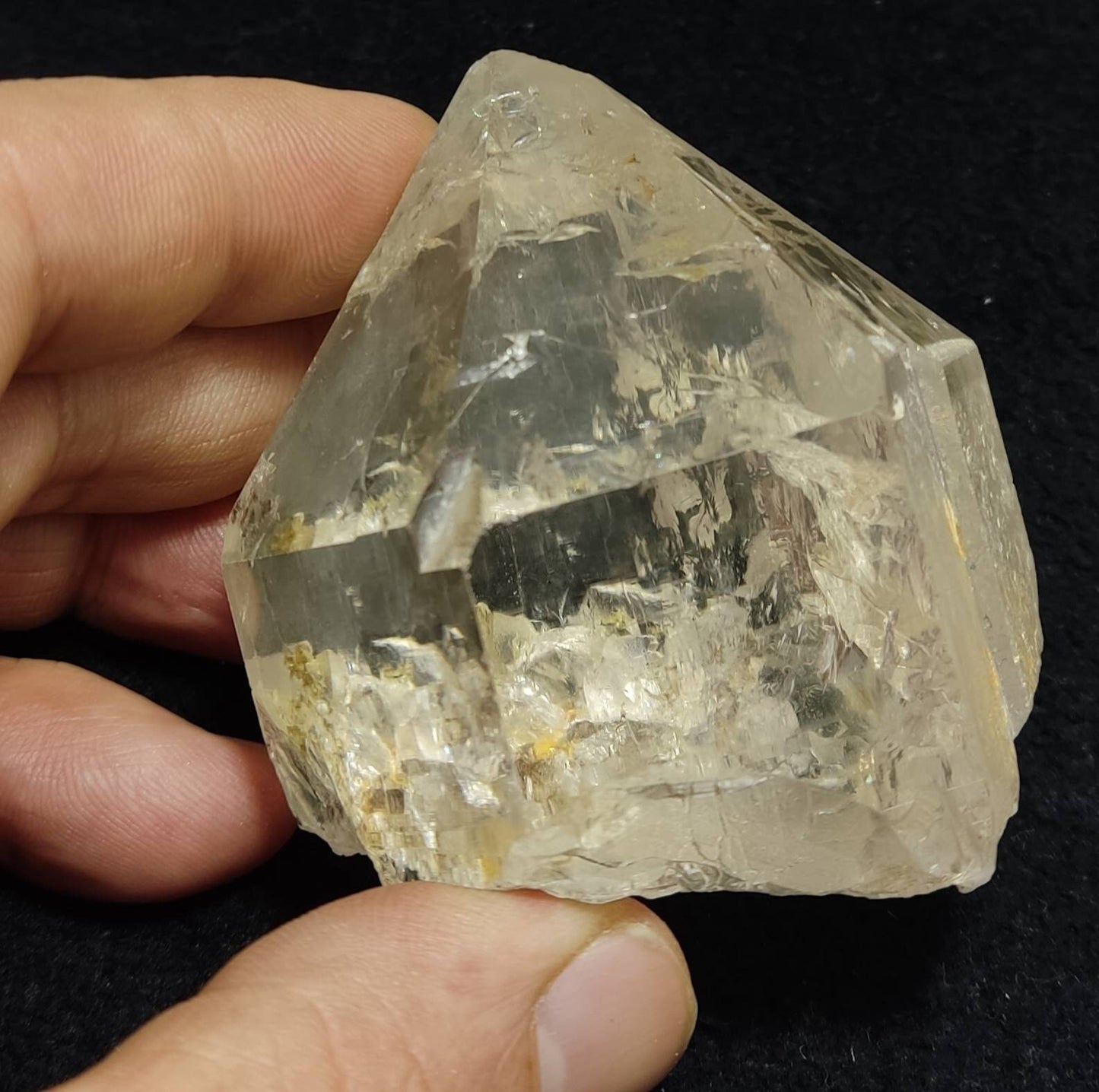 An amazing specimen of terminated Quartz Crystal 216 grams