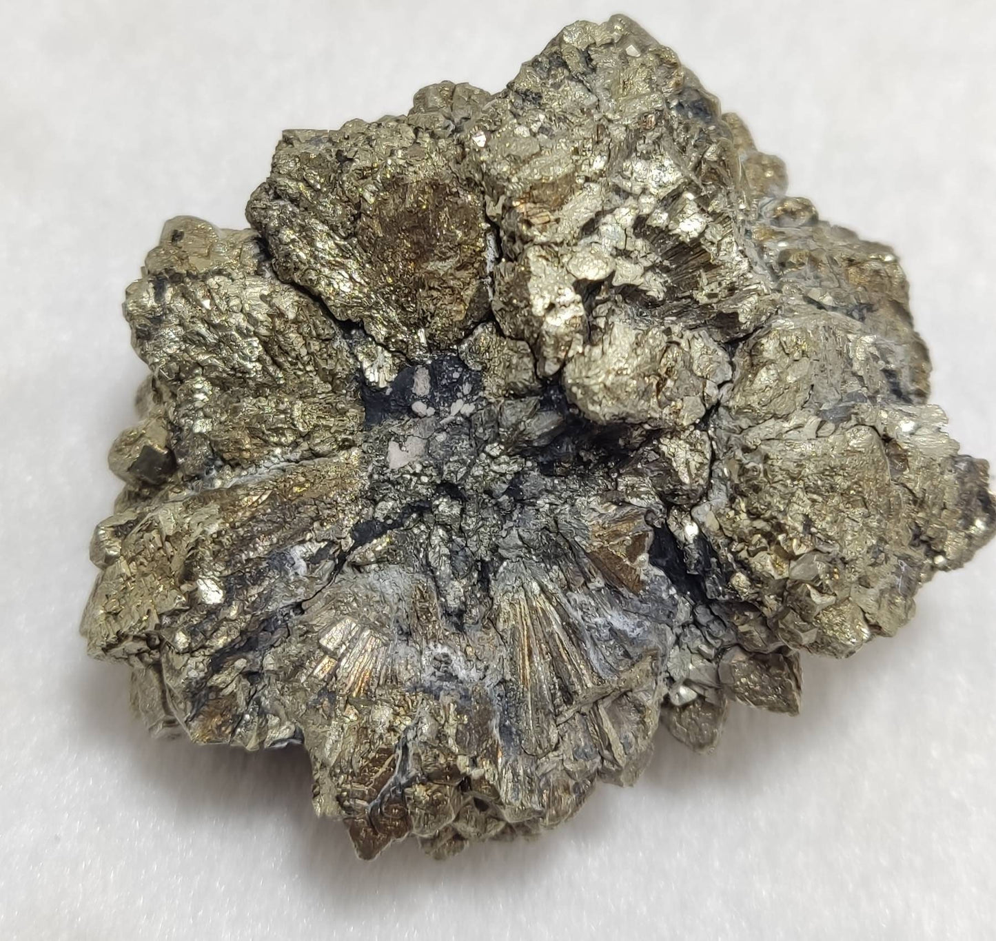 An amazing specimen of pyrite/marcasite 208 grams