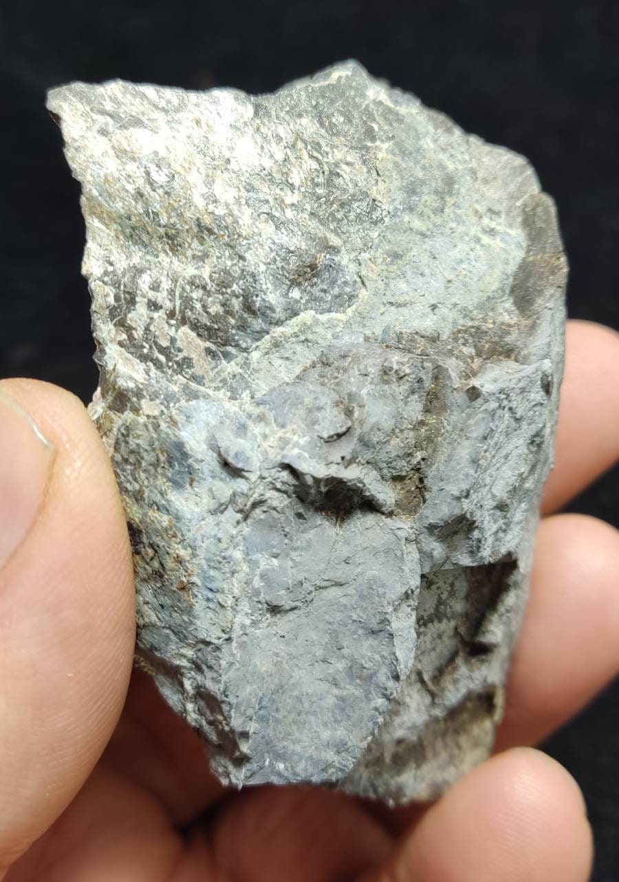 Natural yellow color Brucite crystals on matrix of chromite 114 grams