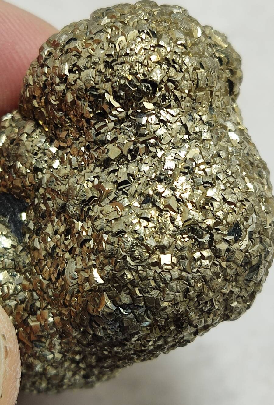 An amazing specimen of pyrite/marcasite 83 grams