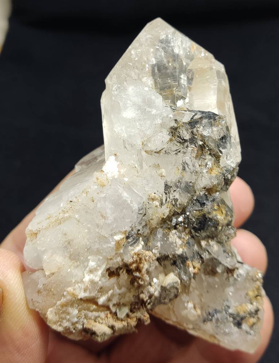 Quartz Crystals cluster 218 grams