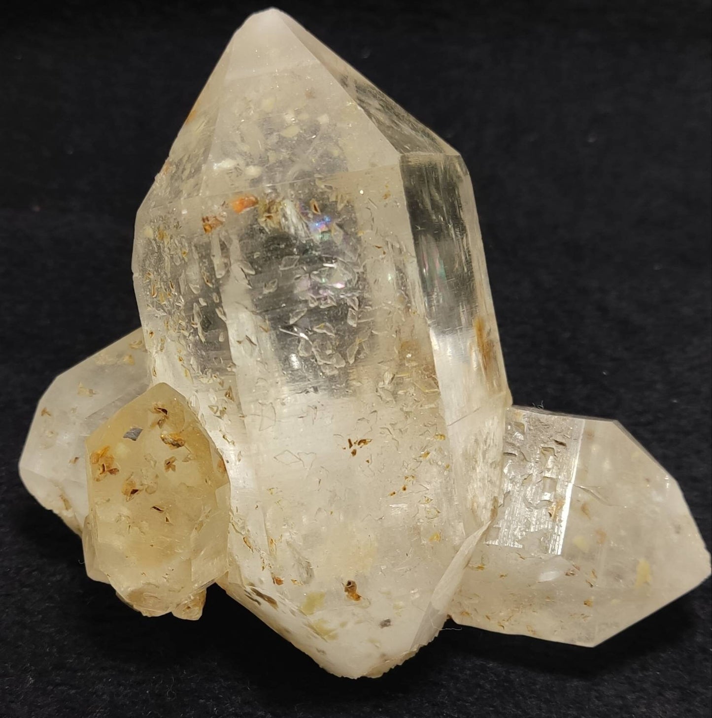 Natural Quartz Crystals cluster 280 grams