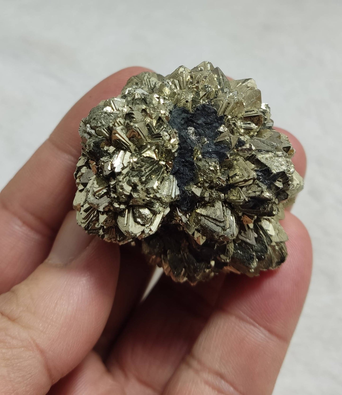 An amazing specimen of pyrite/marcasite 158 grams