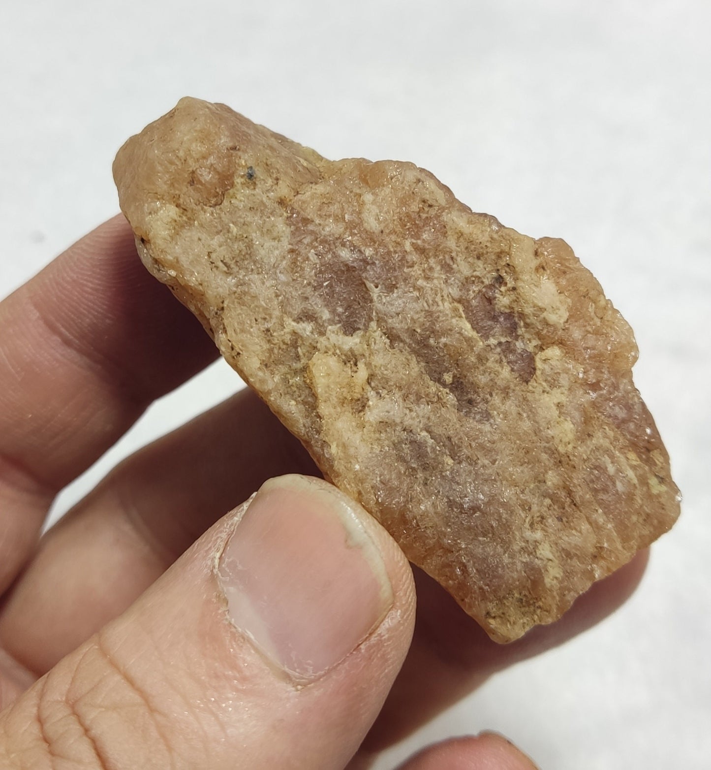 Hessonite garnets rough specimen 70 grams
