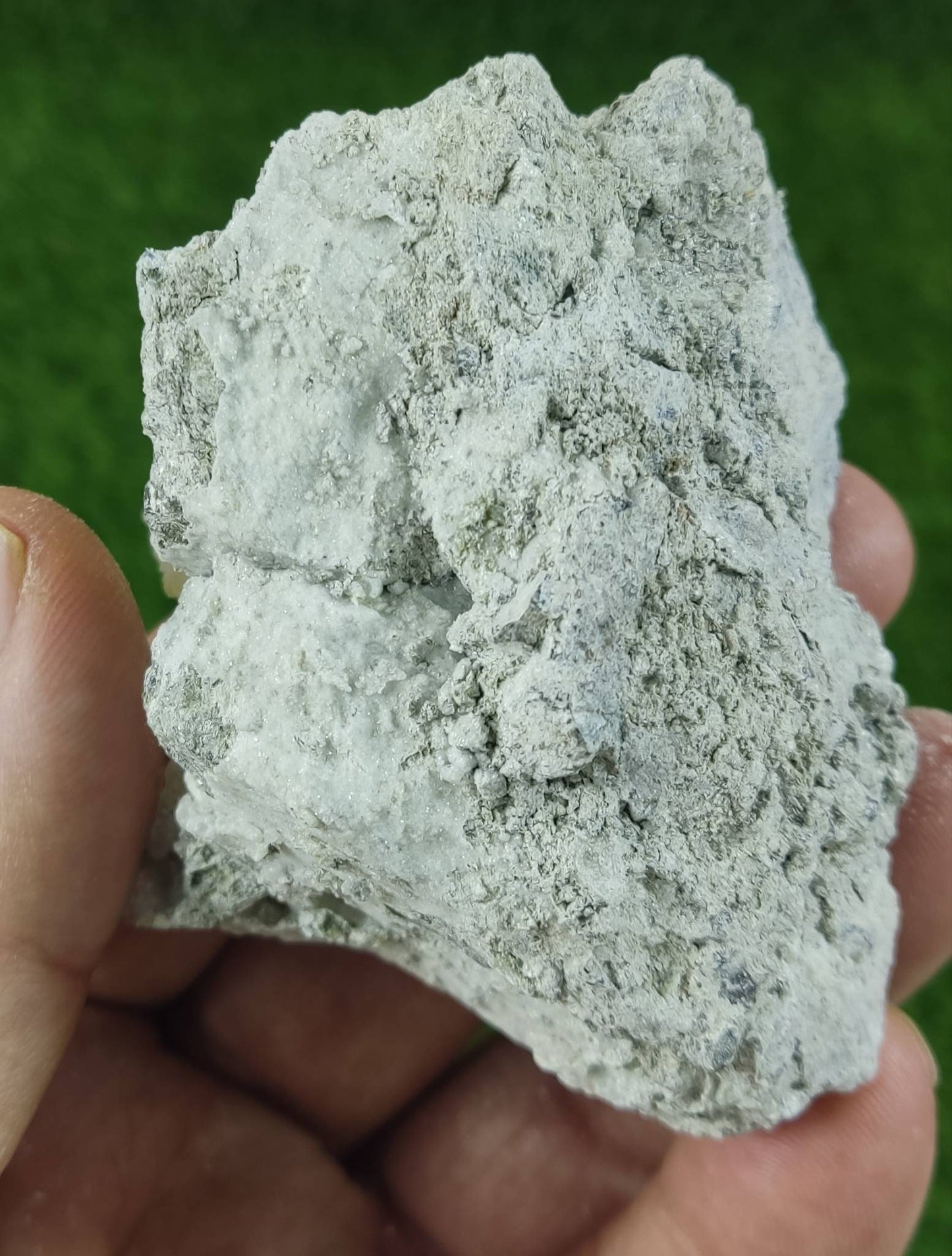 Natural yellow color Brucite on matrix 147 grams