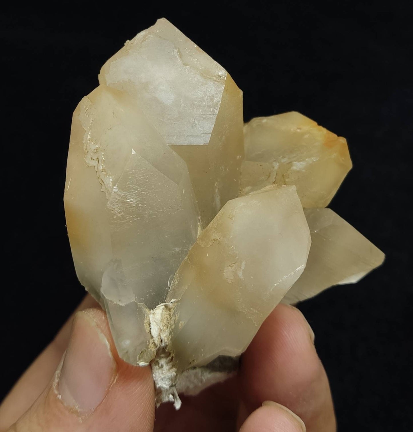 Amphibole Quartz Cluster 163 grams