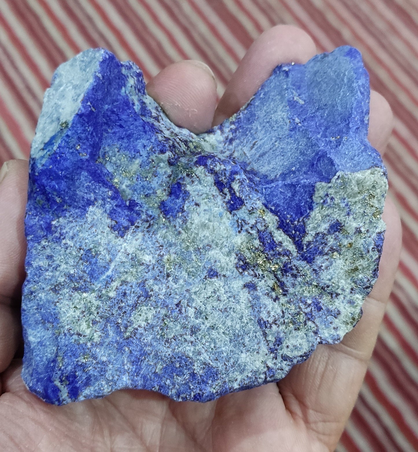 Rough lapis lazuli with pyrite 340 grams