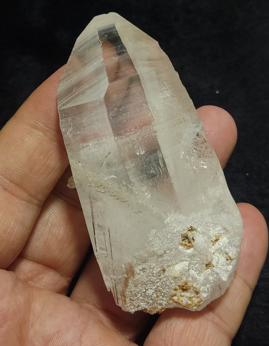 Quartz Crystal with rutiles inclusions 99 grams