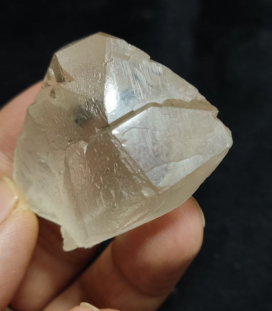 Natural Gwindel quartz Crystal 64 grams